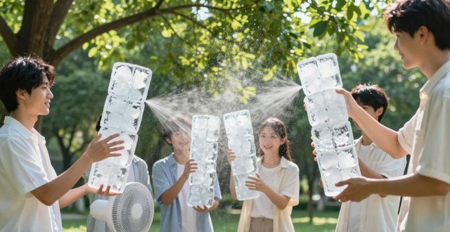 大冰块降温方法_黄浦区夏季防暑降温大冰块_大冰块户外活动使用时长